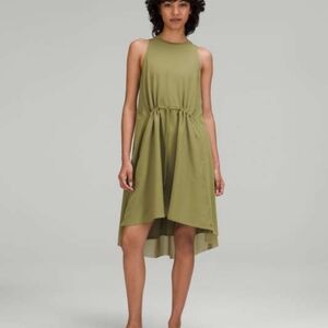 **SOLD** Lululemon Mesh Overlay High-Neck Dress